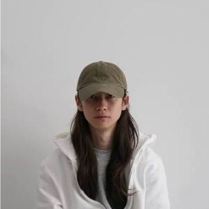 NWOT Entire Studios Standard Cap Military Green Cotton